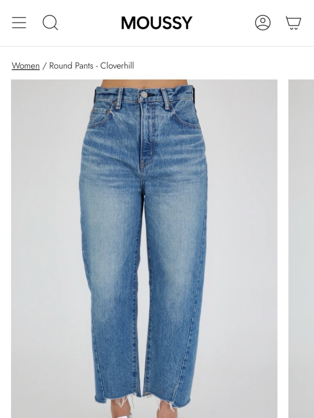 Moussy Cloverhill
Size 26, NWOT